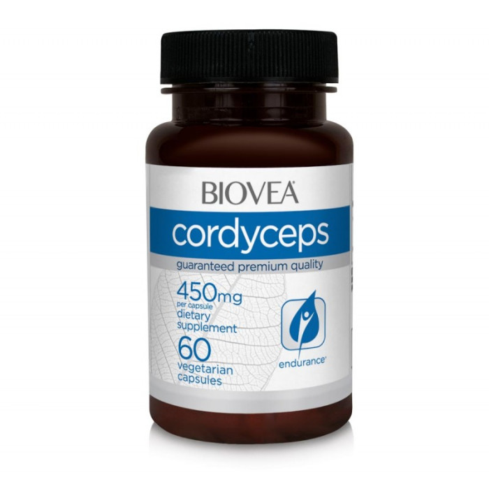 Biovea Cordyceps 450mg - Кордицепс, Разфасовка 60 caps