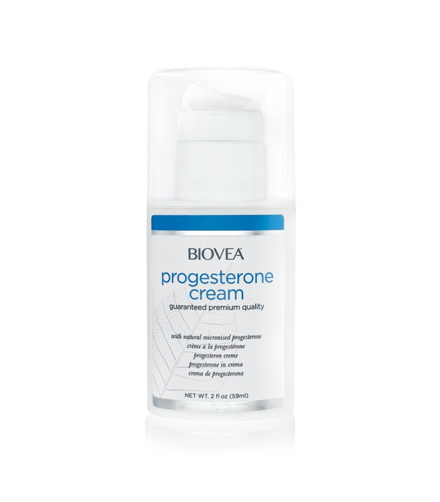 Biovea Progesterone Cream - Прогестерон, Разфасовка 59ml