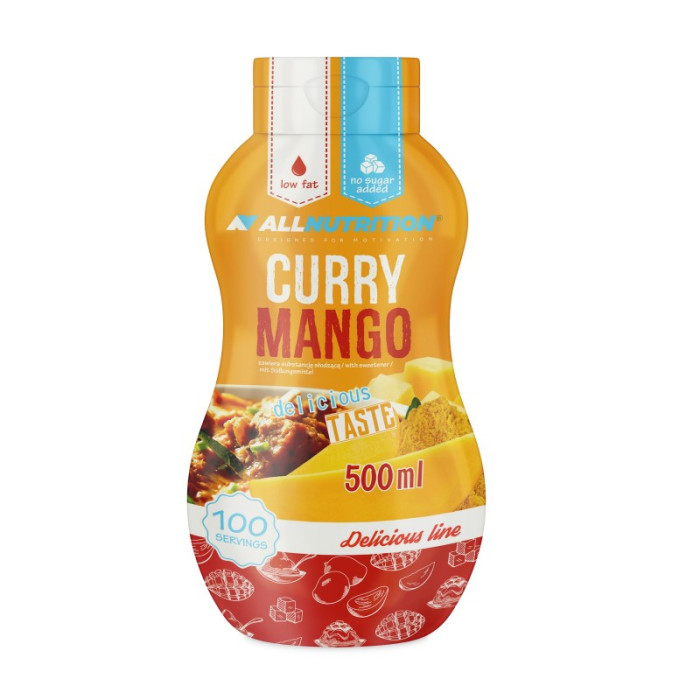 Allnutrition Sauce Curry Mango - Диетичен Сос, Разфасовка 500ml