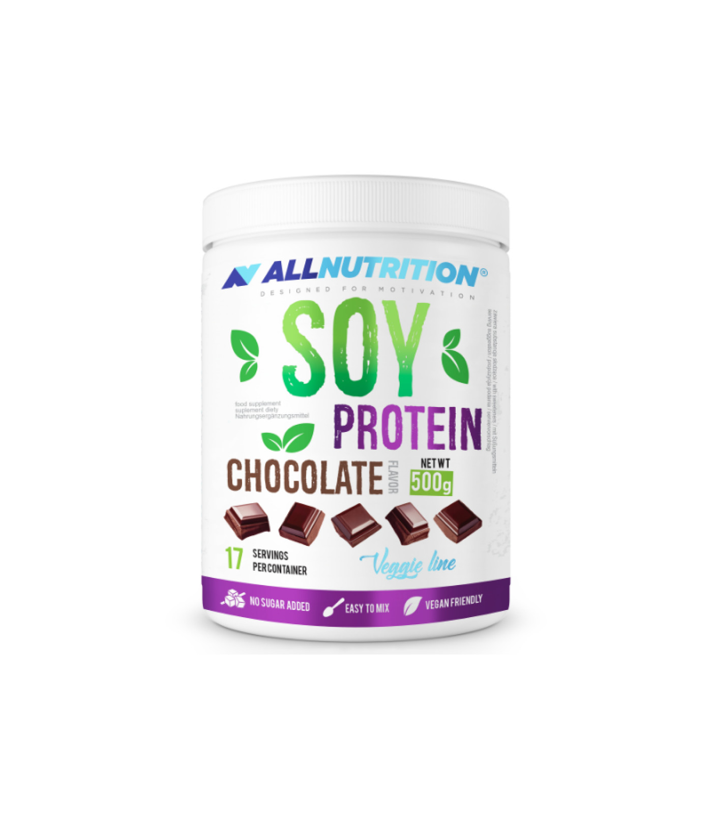 Allnutrition Soy Protein - Соев Протеин, Разфасовка 500g