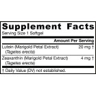Jarrow Formulas Lutein 20mg + Zeaxanthin - Лутеин + Зеаксантин, Разфасовка 60 sgels