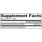 Jarrow Formulas MSM 1000mg, Разфасовка 120 tabs