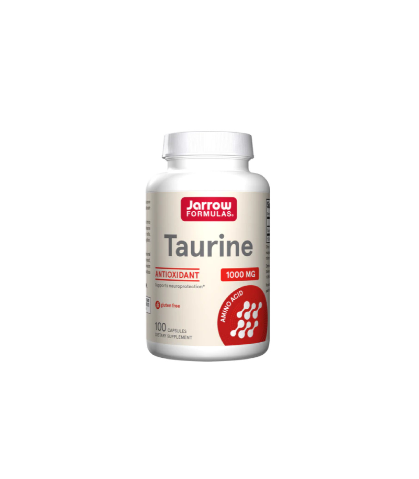 Jarrow Formulas Taurine 1000mg - Таурин, Разфасовка 100 caps