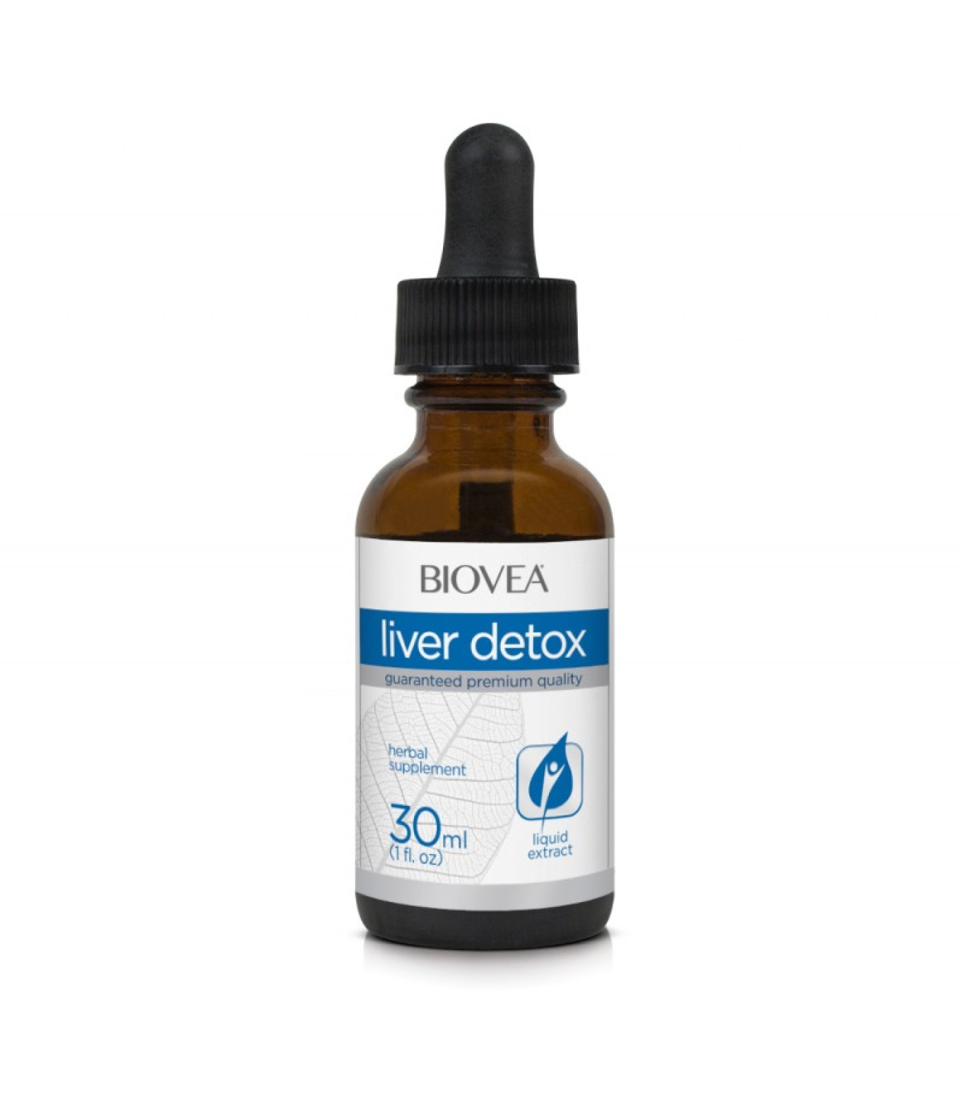 Biovea Liver Detox Liquid Drops - Формула за Пречистване на Черния Дроб на Капки, Разфасовка 30ml