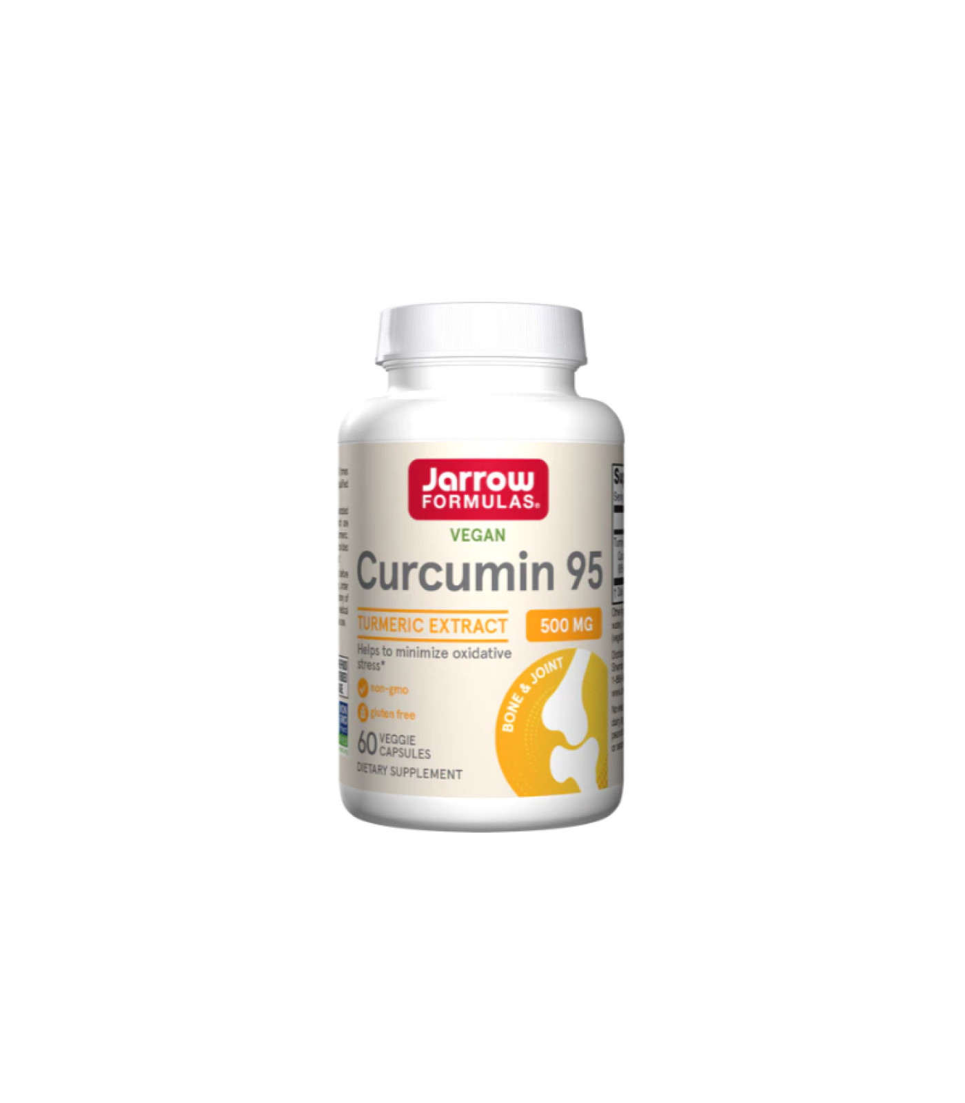 Jarrow Formulas Curcumin 95 500mg - Куркумин, Разфасовка 60 caps