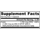 Jarrow Formulas Methyl Folate 1000mcg - Фолат, Разфасовка 100 caps