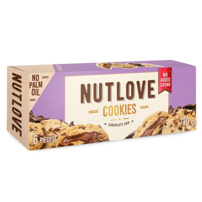 Allnutrition NutLove Cookie - Chocolate Chip - Диетичен Десерт, Разфасовка 0.130kg