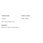 Allnutrition Vitamin D3 4000 Drops - Витамин D, Разфасовка 30ml