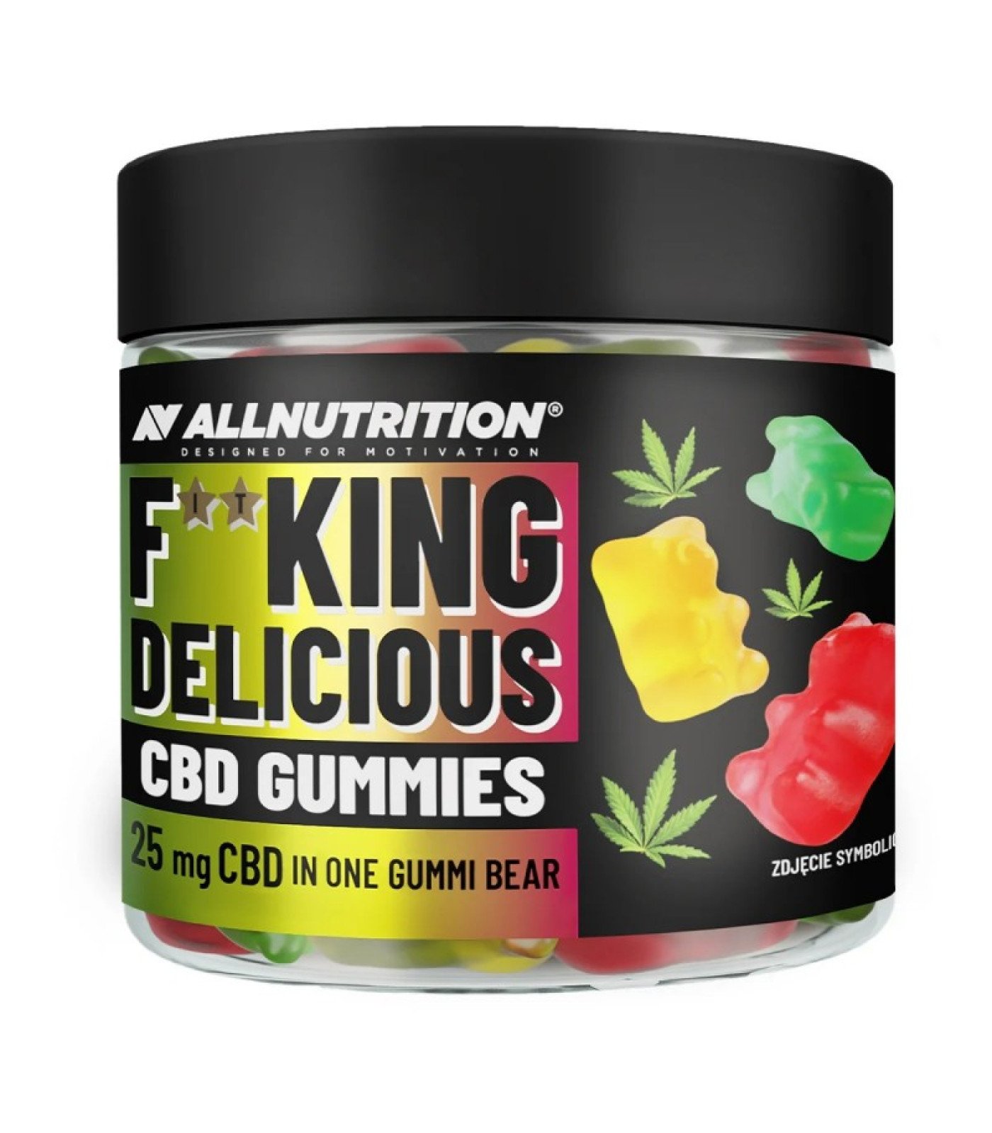 Allnutrition F**King Delicious CBD Gummies, Разфасовка 150g