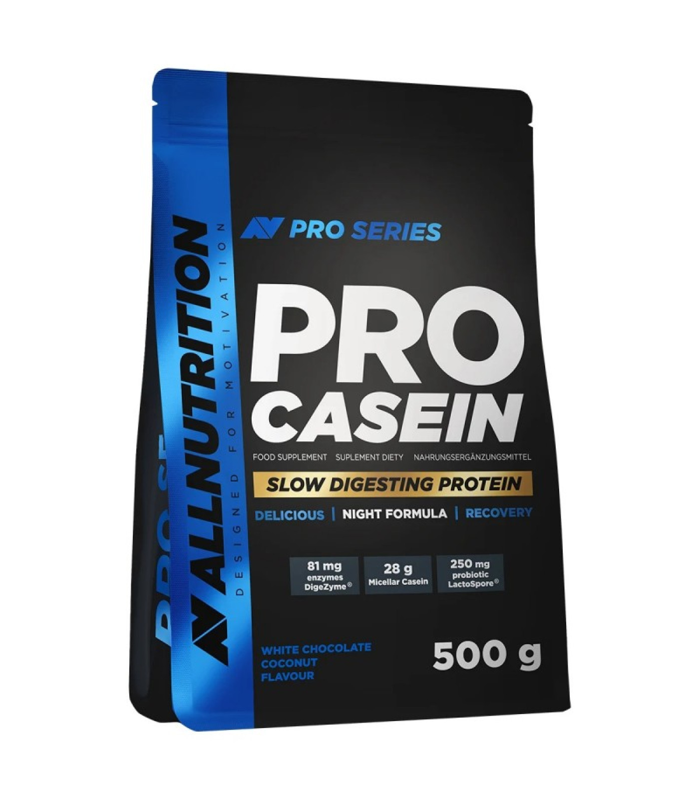 Allnutrition Pro Casein - Мицеларен Казеин, Разфасовка 500g