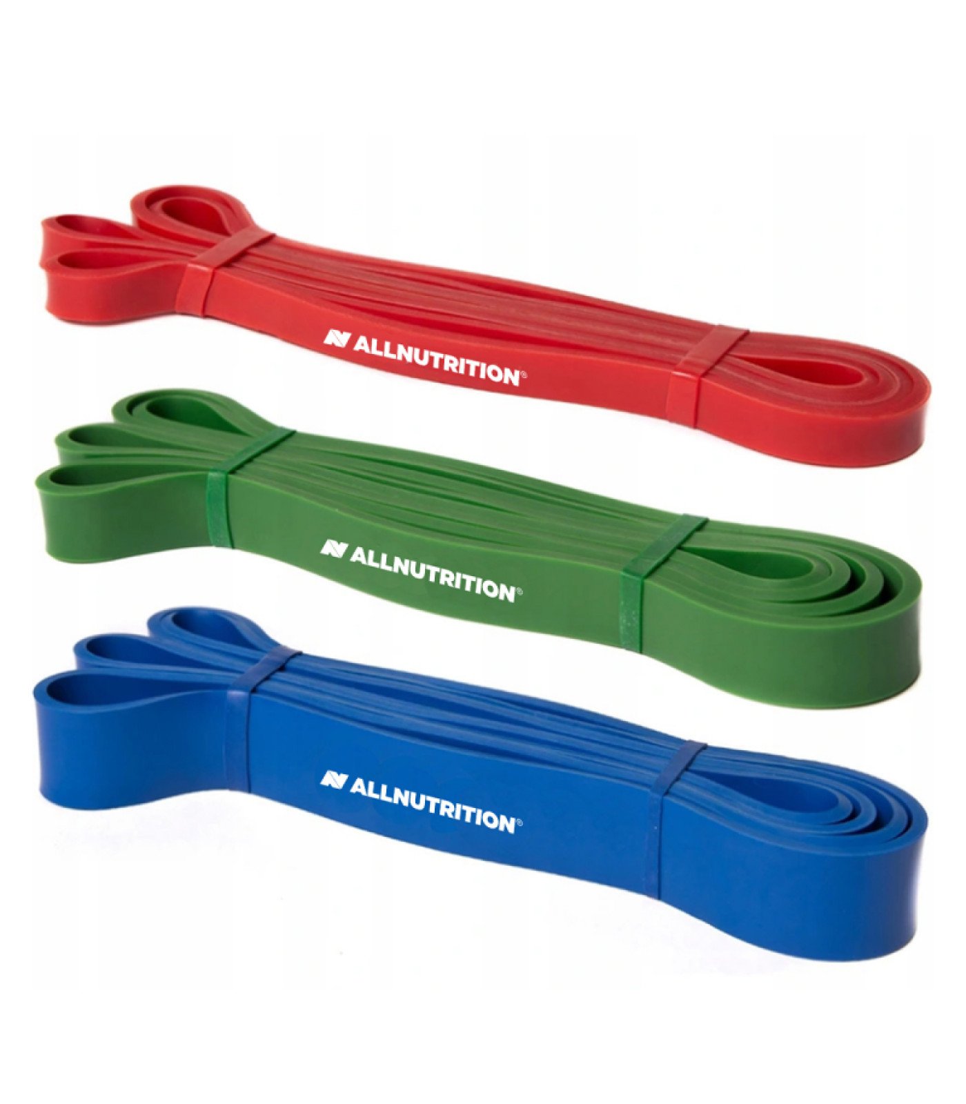 AllNutrition Power Band Set - 3 Bands - Ластици за Тренировка, Материал Гума