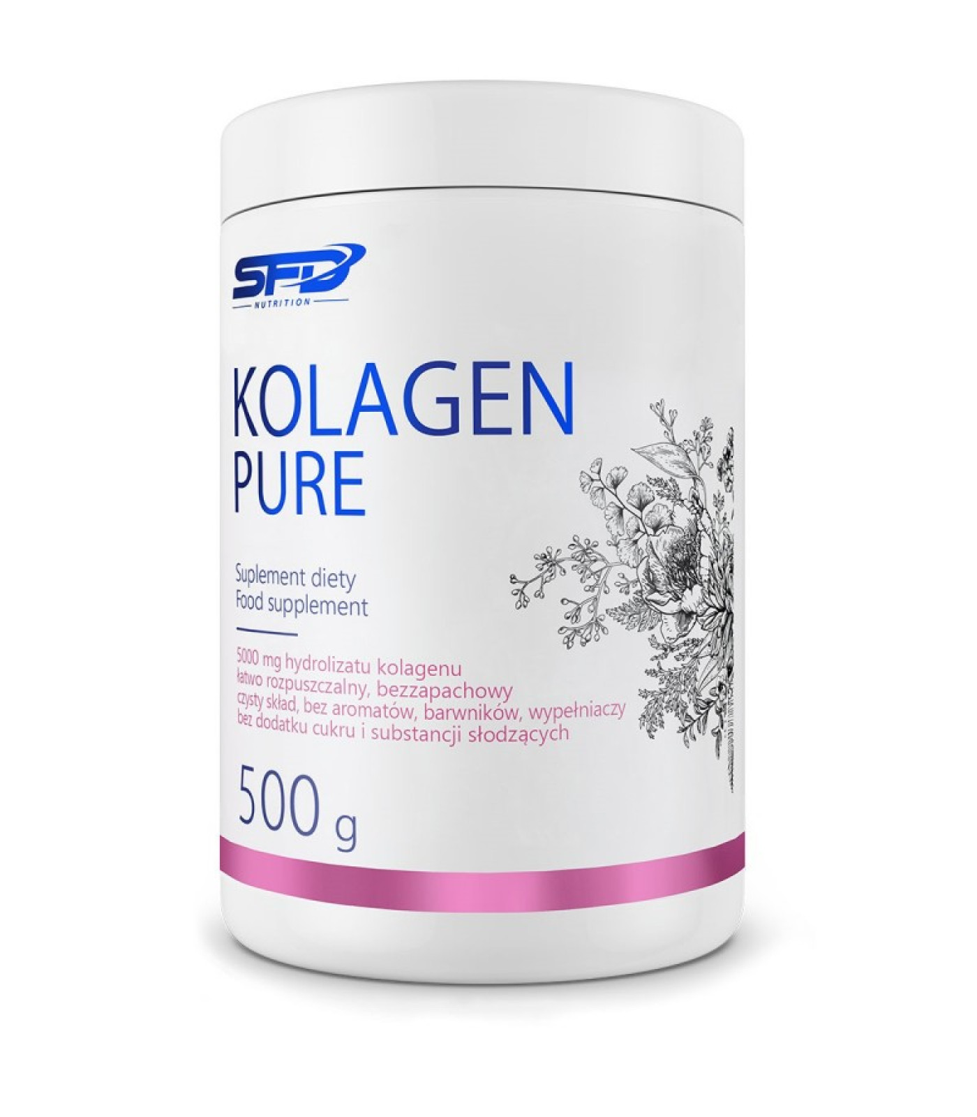 SFD Collagen Pure - Колаген, Разфасовка 500g