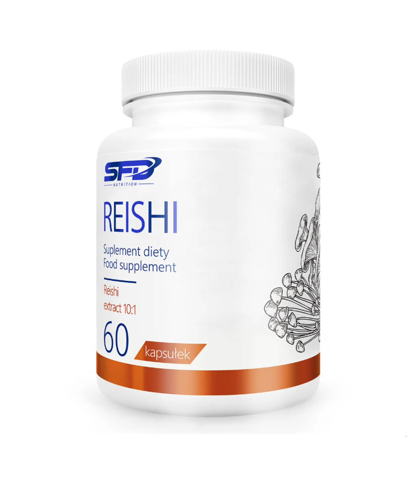 SFD Reishi Caps - Рейши, Разфасовка 60 caps