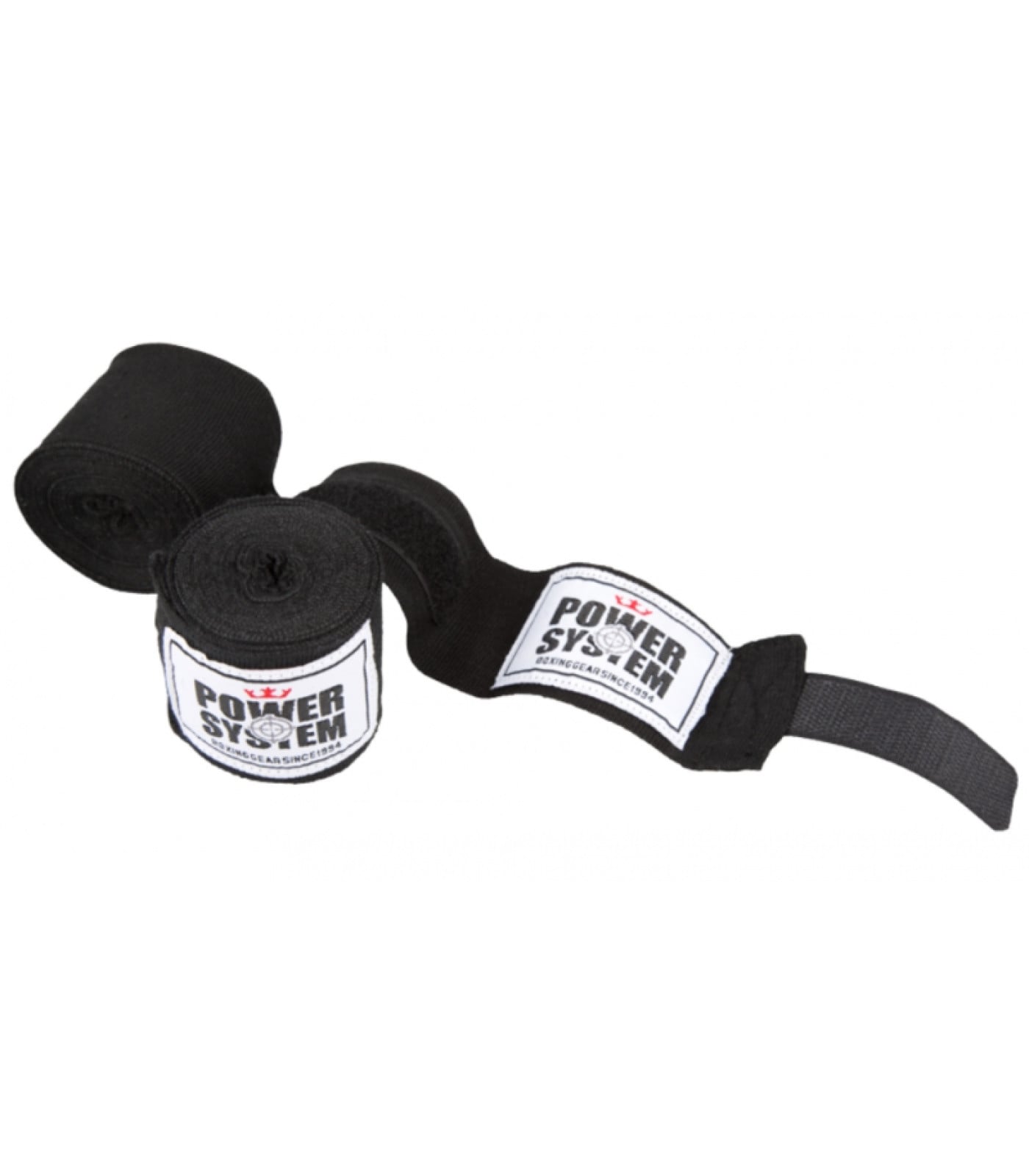 Power System Boxing Wraps - Black - Бинтове за Бокс, Цвят Черен,