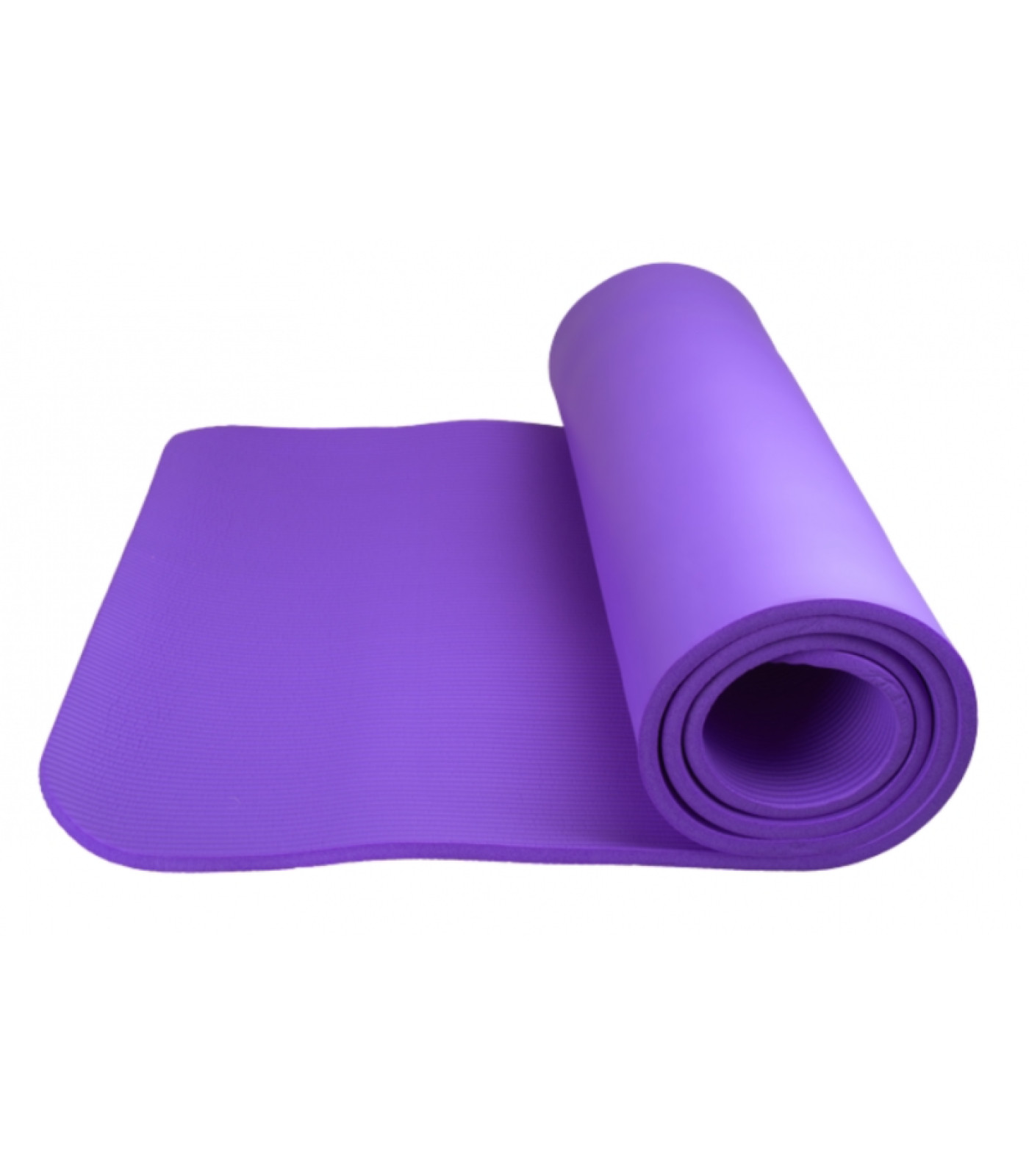 Power System Fitness Yoga Mat Plus - Purple - Постелка за Тренировка, Цвят Лилав, Материал Гума