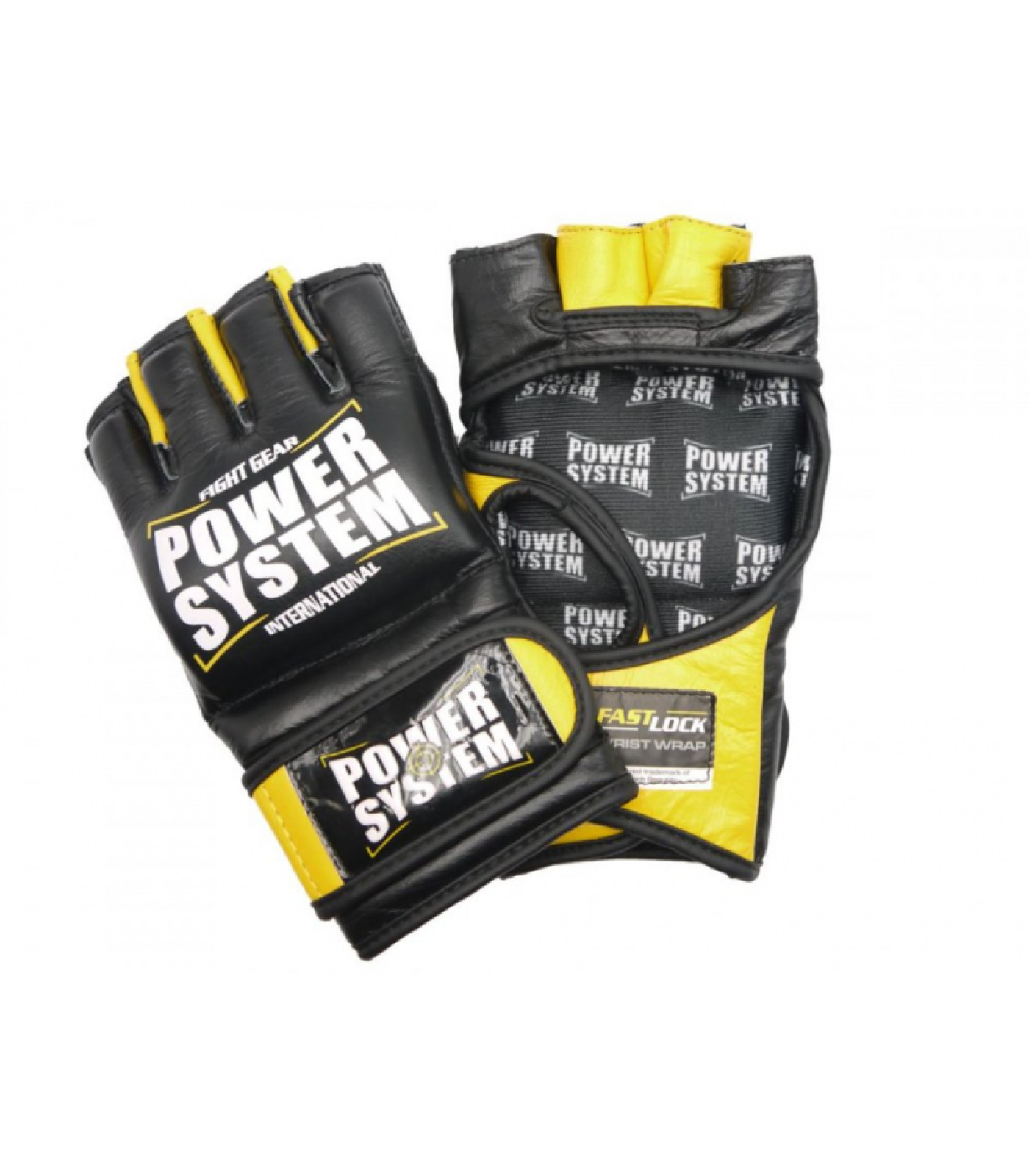 Power System MMA Gloves Katame Evo - Yellow - MMA Ръкавици, Цвят Жълт,