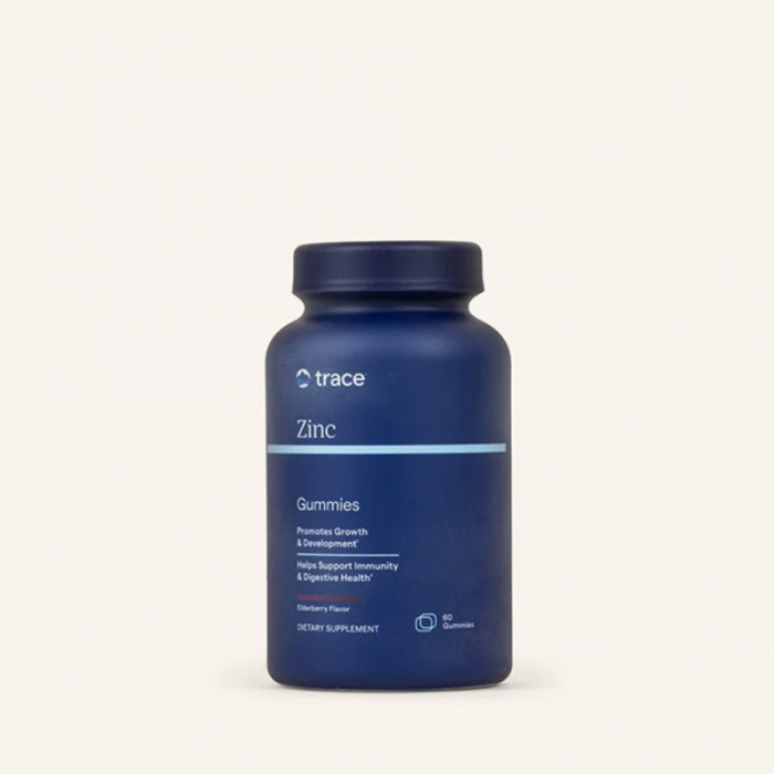 Trace Minerals Zinc Gummies 30mg - Цинк, Разфасовка 60 gummies