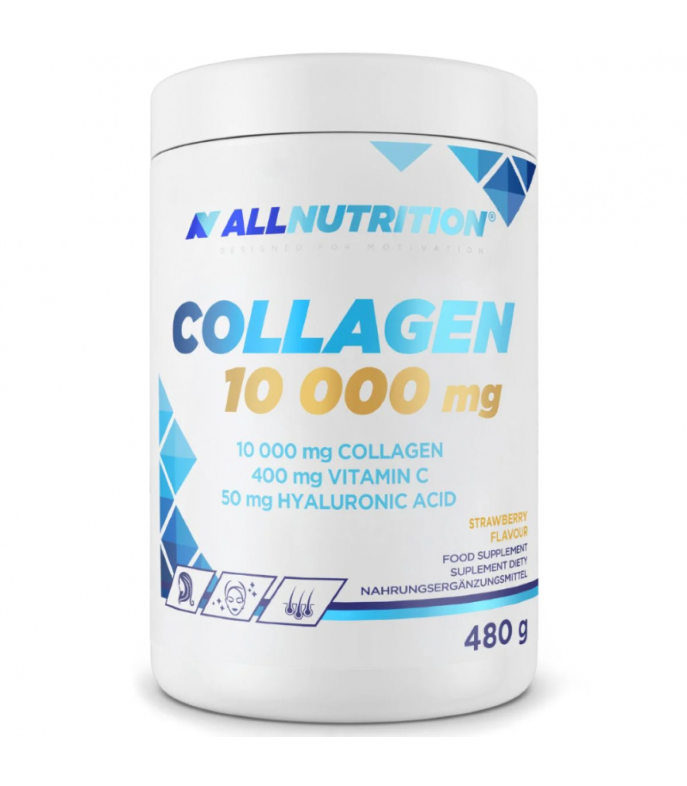 AllNutrition Collagen 10 000mg - Колаген, Разфасовка 0.480kg