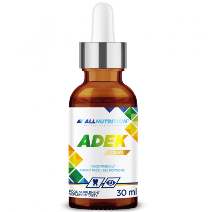 Allnutrition Vitamin ADEK Drops - Витамин ADEK - Капки, Разфасовка 30ml