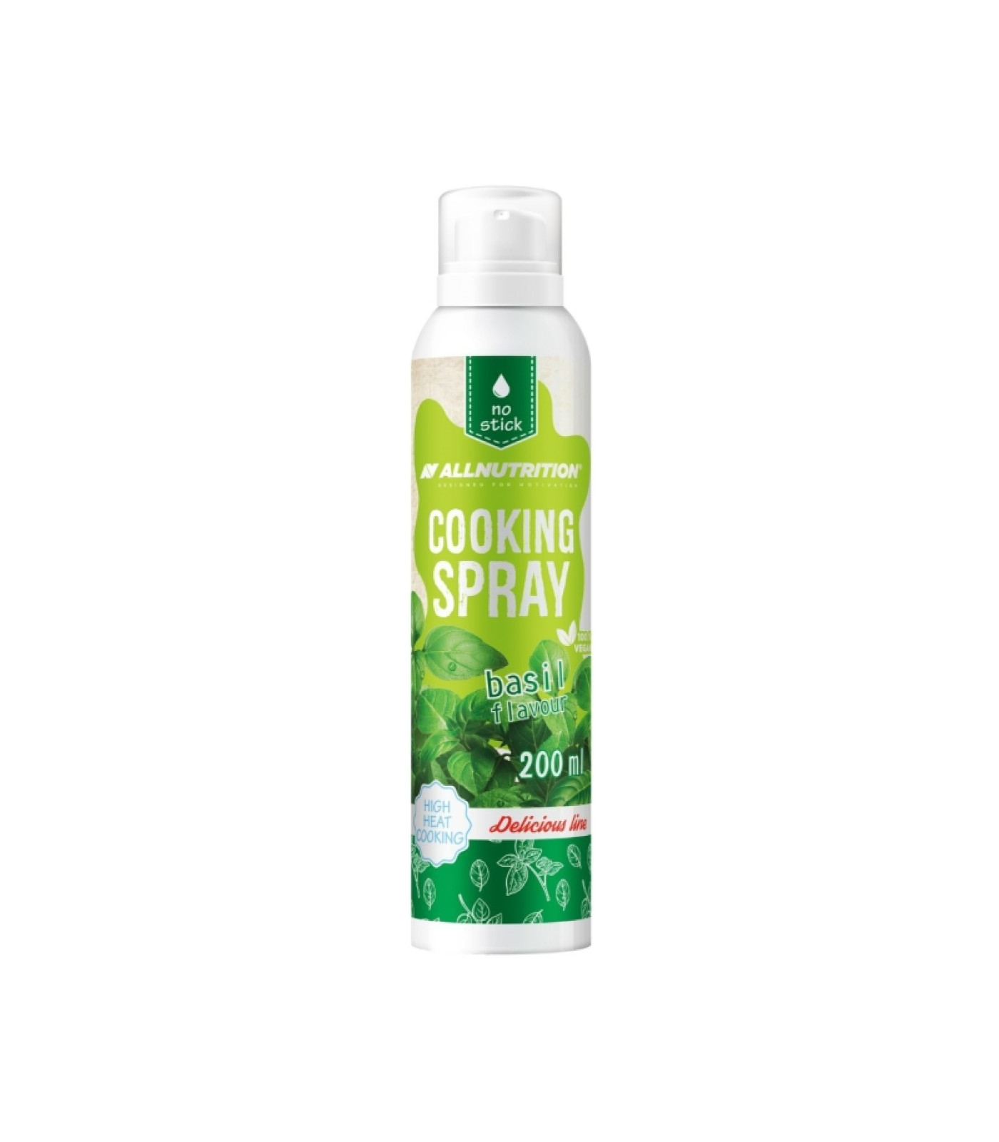 Allnutrition Cooking Spray - Basil - Спрей За Готвене, Разфасовка 200ml Allnutrition Cooking Spray - Basil - Спрей За Готвене, Разфасовка 200ml