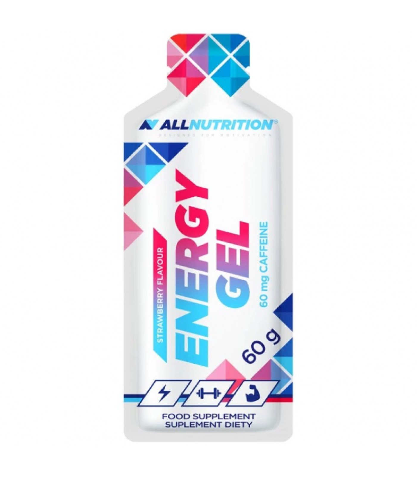 AllNutrition Energy Gel+Caffeine - Азотен Бустер, Разфасовка 60g AllNutrition Energy Gel+Caffeine - Азотен Бустер, Разфасовка 60g