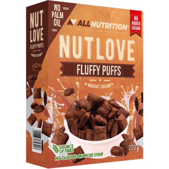 Allnutrition Nutlove Fluffy Puffs - Диетична Закуска, Разфасовка 200g