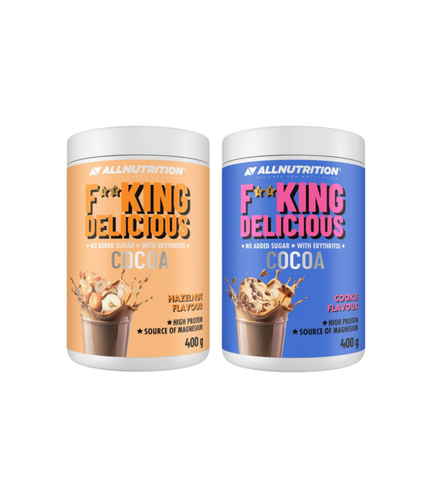 Allnutrition F**king Delicious Cocoa - Протеинова Какаова Напитка, Разфасовка 400g