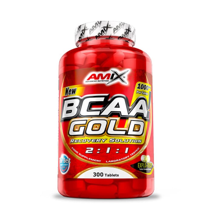 AMIX - BCAA Gold / 300 Tabs (100 дози)