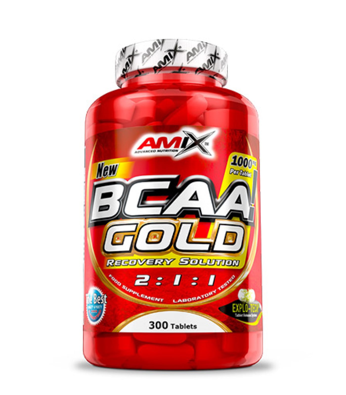 AMIX - BCAA Gold / 300 Tabs (100 дози)