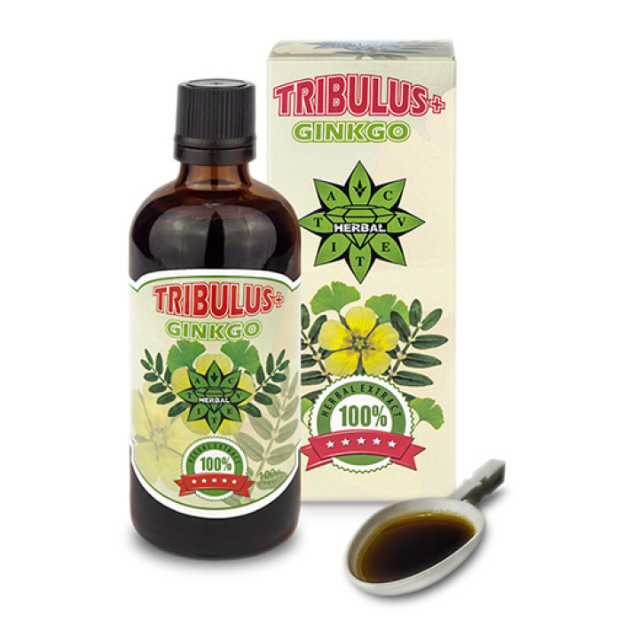 CVETITA HERBAL - Tribulus + Ginkgo Biloba / 100 ml (33 дози)