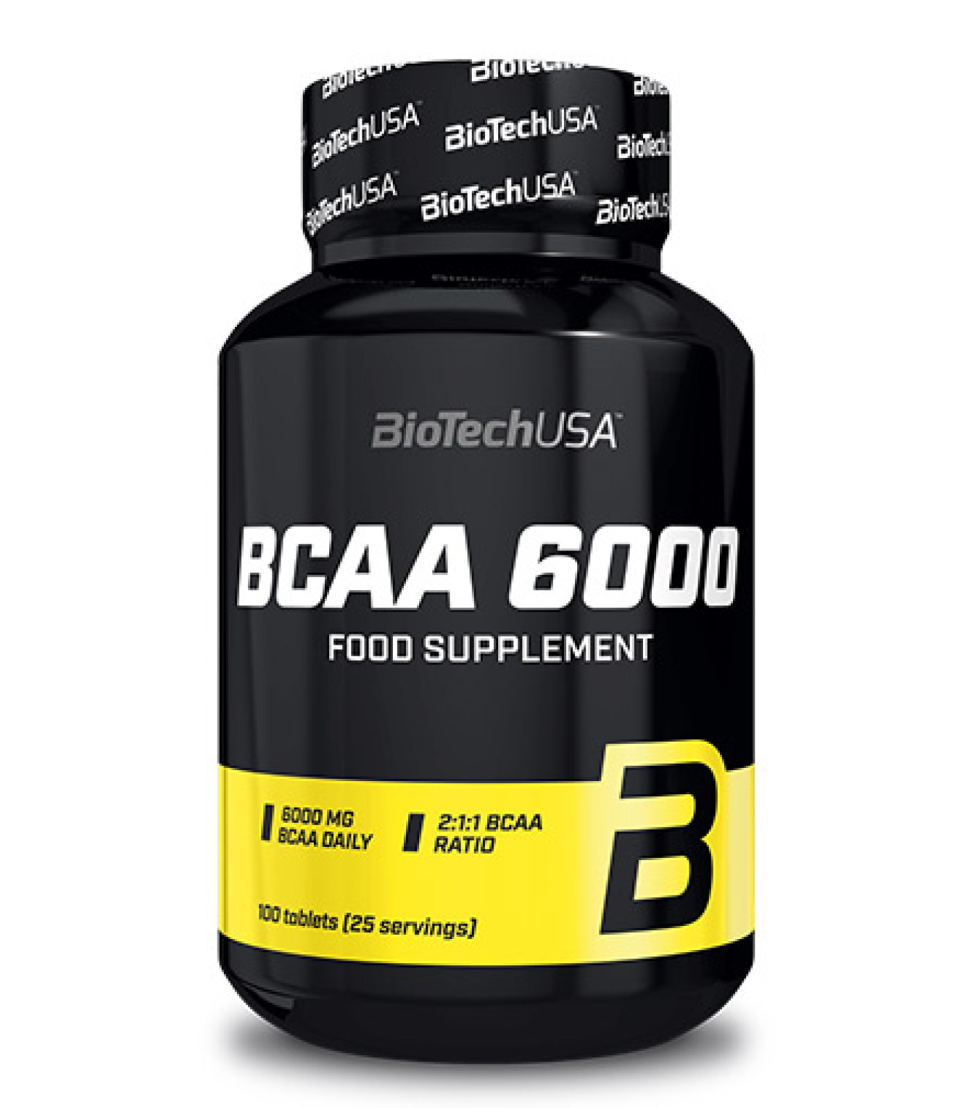BIOTECH USA - BCAA 6000 / 100 Tabs. (50 дози)