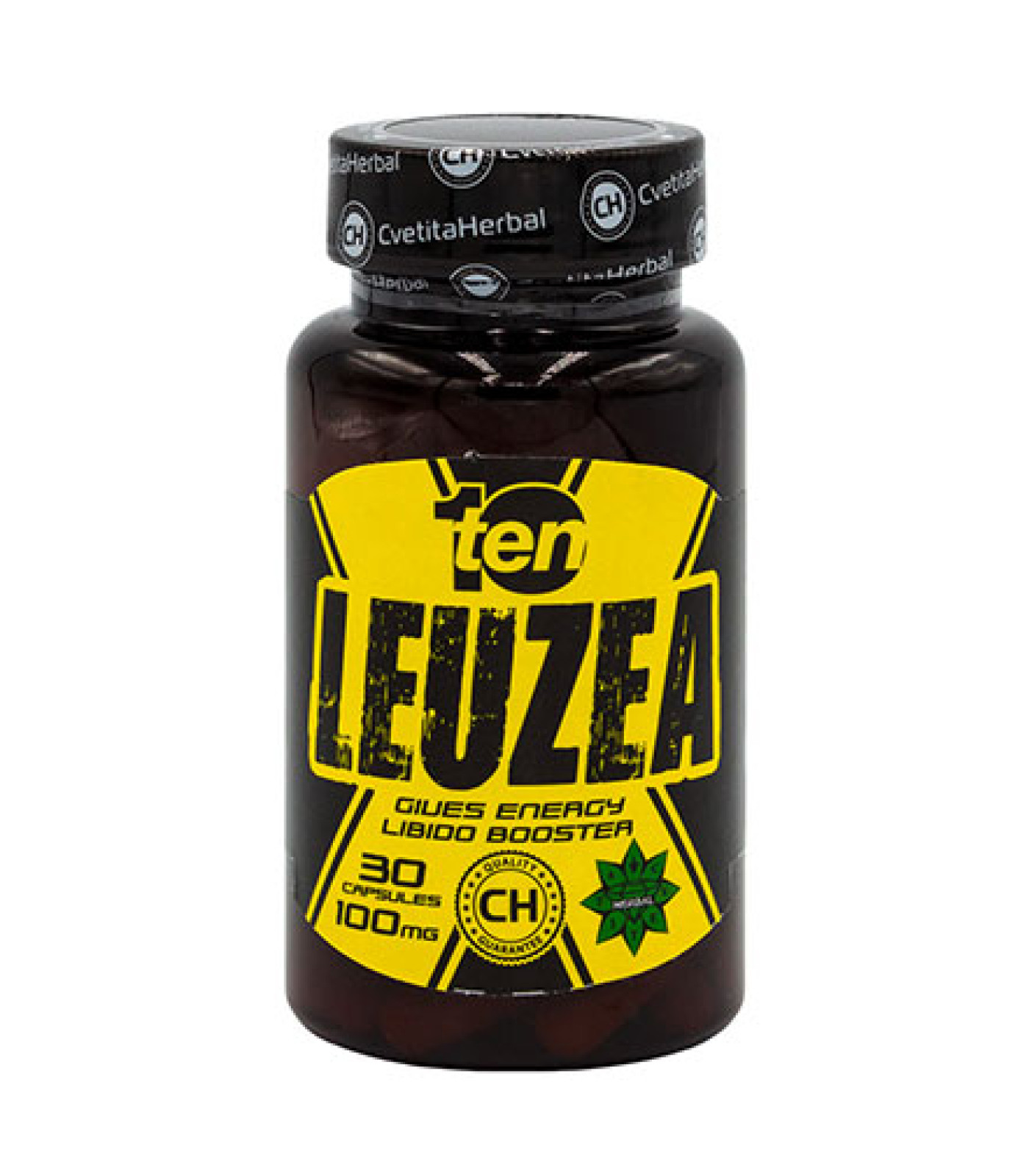 CVETITA HERBAL - Leuzea 100mg / 30 Caps. (15 дози)