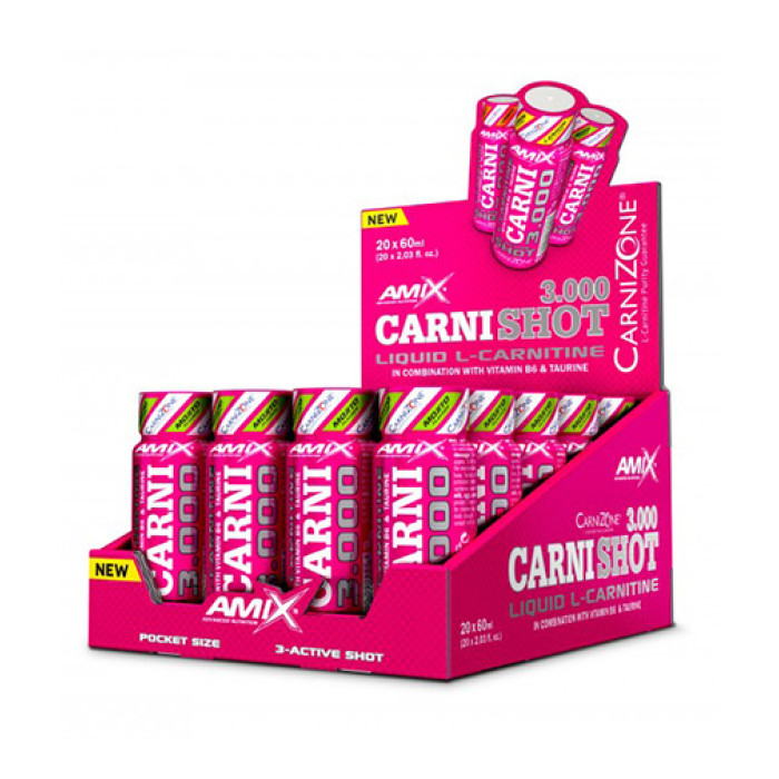 AMIX - CarniShot 3000 Box / 20 x 60 ml (20 дози)
