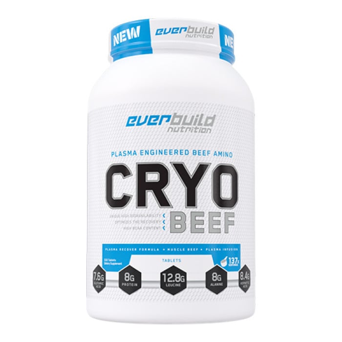 EVERBUILD - Cryo Beef Amino 8000 mg / 550 Tabs (137 дози)
