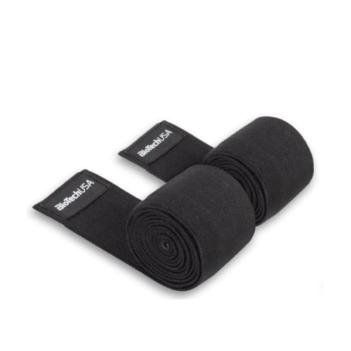 BIOTECH USA - Knee Wraps / 200 cm / Black
