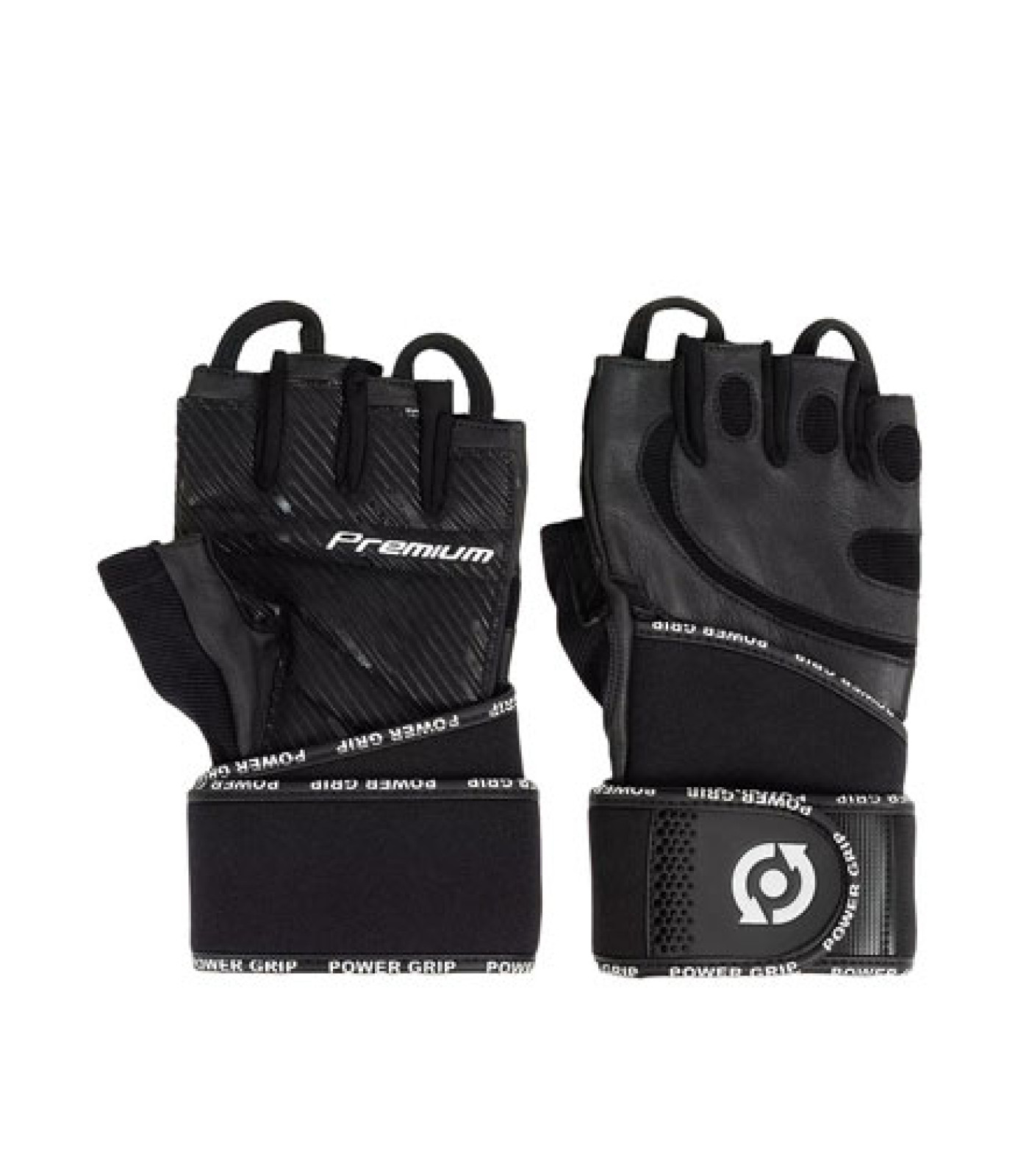 SCITEC - MADMAX Leather Gloves Featuring Wrist Wraps