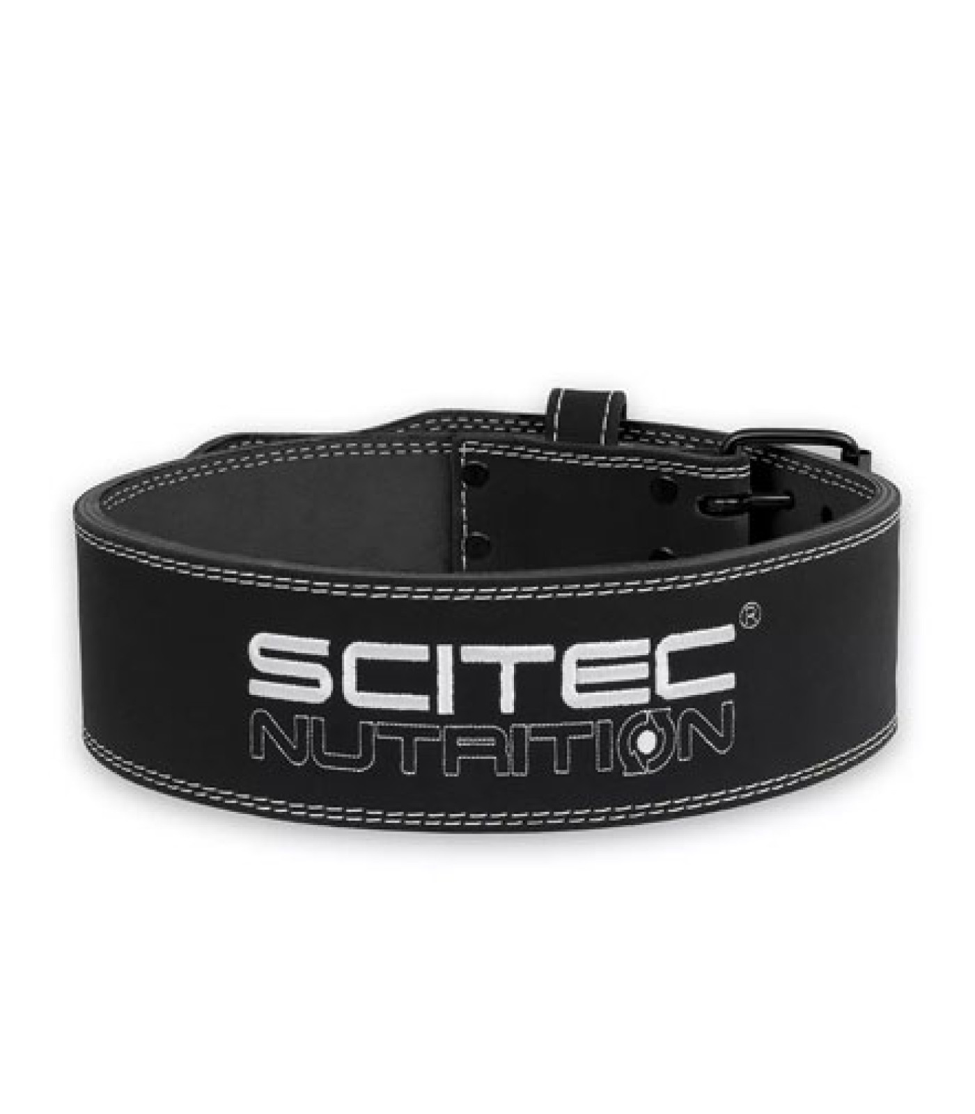 SCITEC - Super Powerlifting Leather Belt / Black