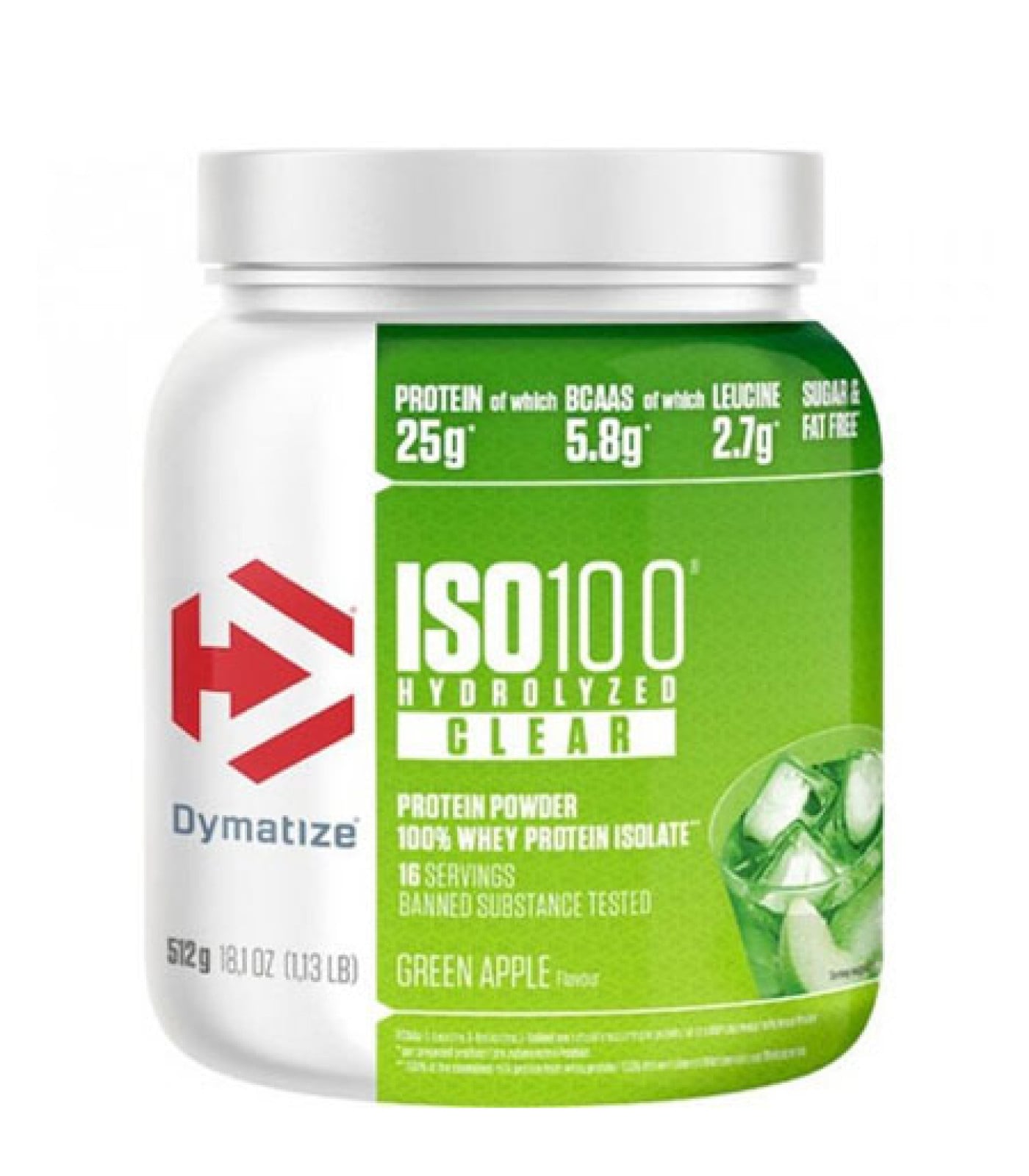 DYMATIZE - ISO 100 Hydrolyzed Clear (28 дози) / 512g DYMATIZE - ISO 100 Hydrolyzed Clear (28 дози) / 512g