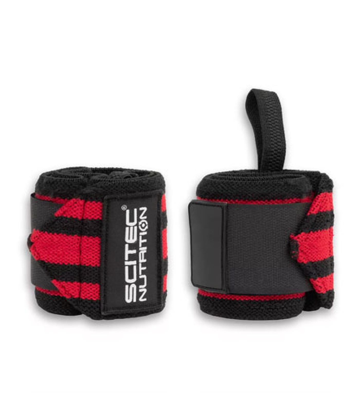 SCITEC - Wrist Wraps with Velcro / Black