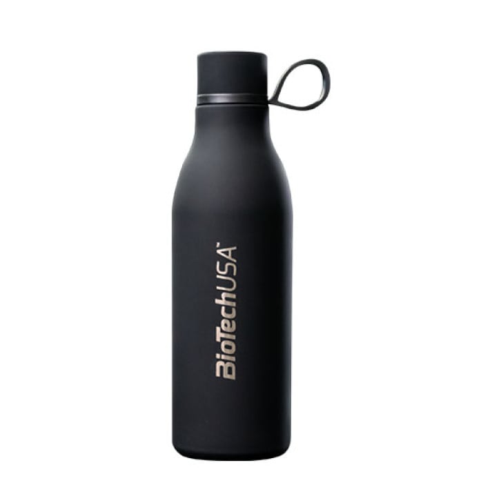 BIOTECH USA - Stainless Steel Bottle / 500 ml / Black
