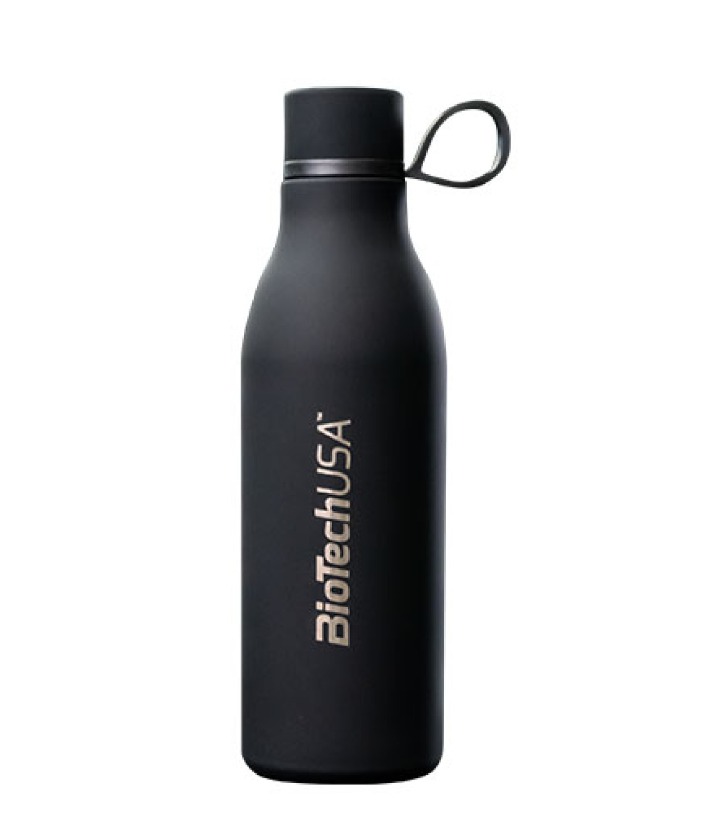 BIOTECH USA - Stainless Steel Bottle / 500 ml / Black