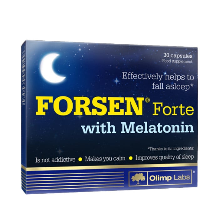 OLIMP - Forsen Forte with Melatonin / 30 caps (30 дози)