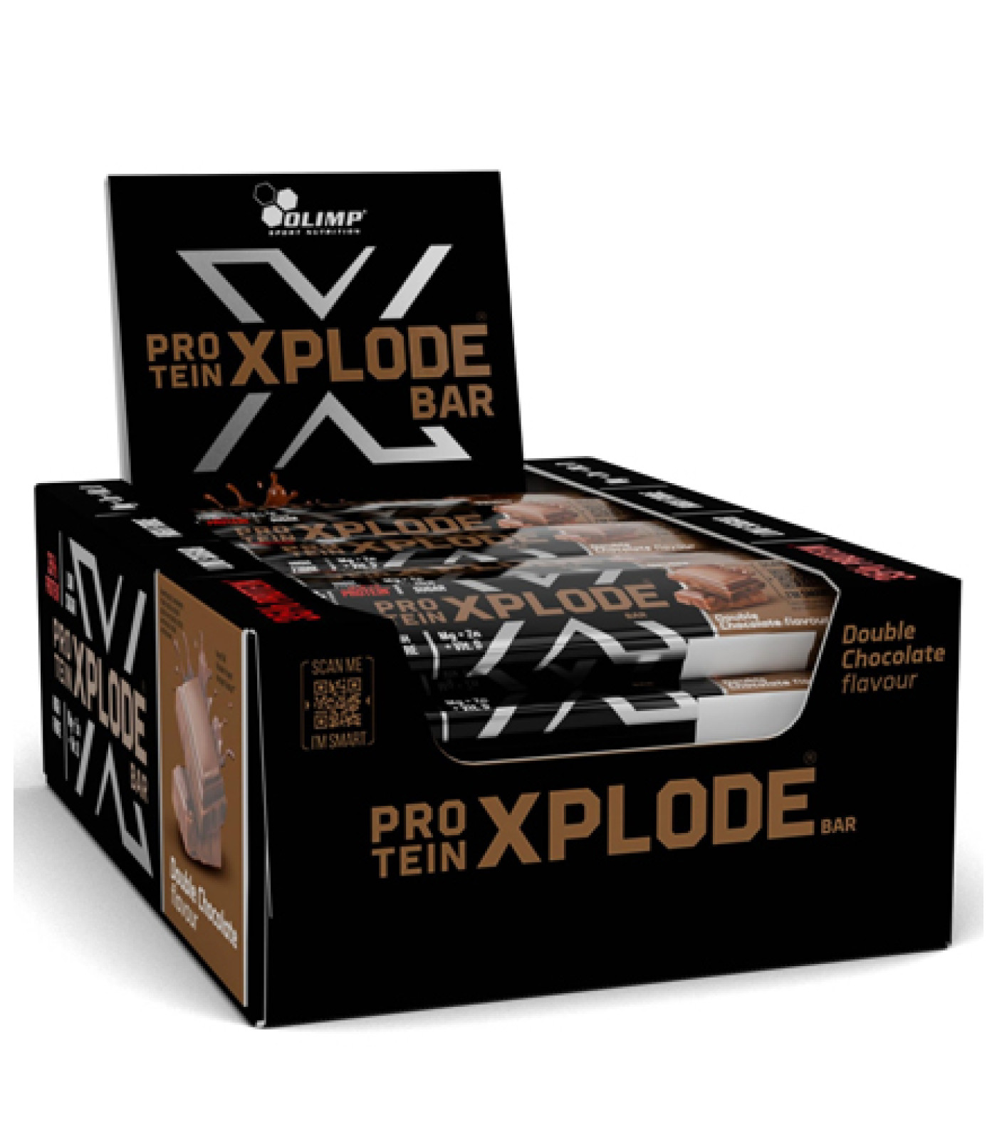 OLIMP - Protein Xplode Bar Box / 12 x 40 g (12 дози) / 1000g OLIMP - Protein Xplode Bar Box / 12 x 40 g (12 дози) / 1000g