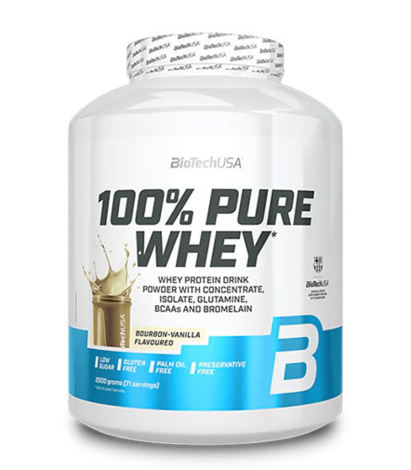 BIOTECH USA - 100% Pure Whey (81 дози) / 2000g BIOTECH USA - 100% Pure Whey (81 дози) / 2000g