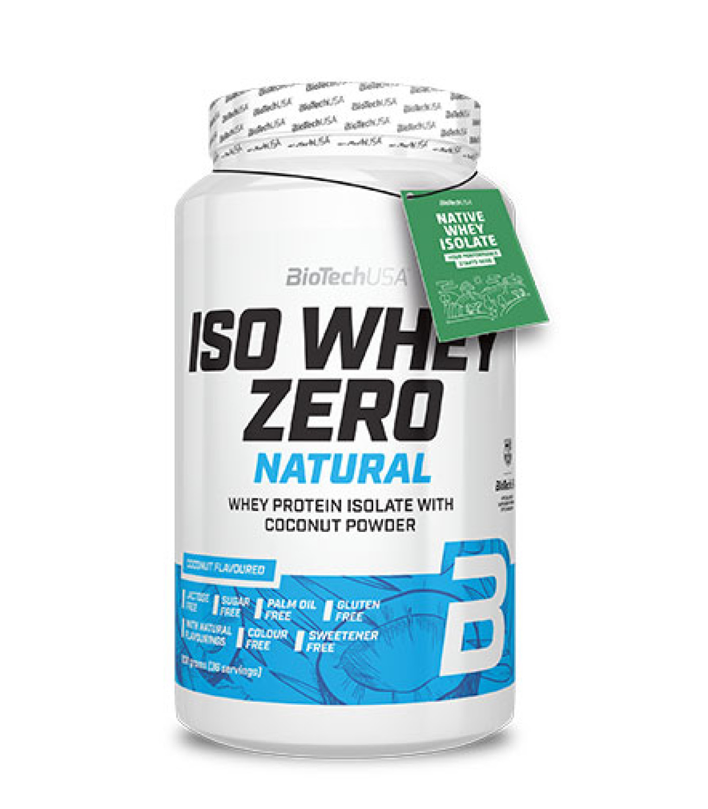 BIOTECH USA - Iso Whey ZERO Natural (36 дози) / 908g