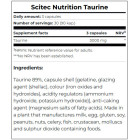 SCITEC - Taurine / 90 Caps. (45 дози)