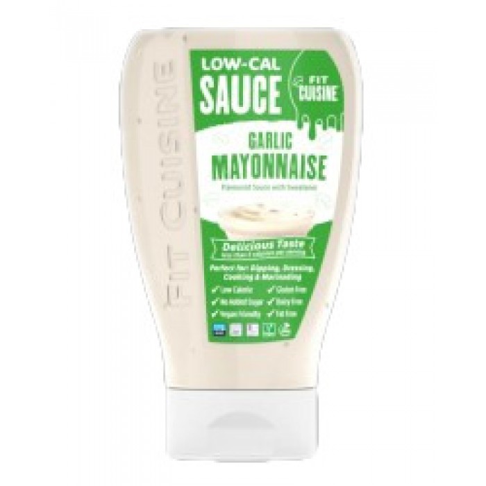 Applied Nutrition - Fit Cuisine Low-Cal Sauce | Garlic & Mayonnaise / 425 мл