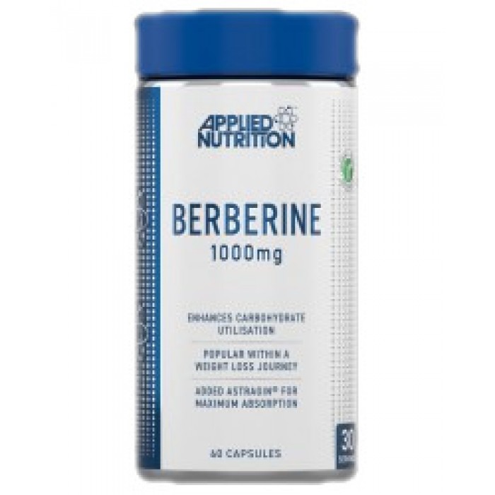 Applied Nutrition - Berberine 1000 mg with AstraGin / 60 капсули, 30 дози