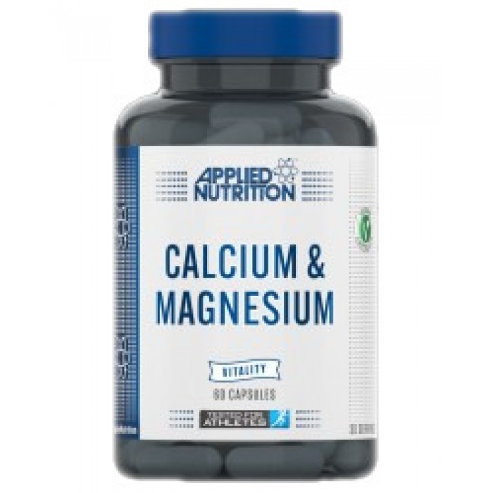 Applied Nutrition - Calcium & Magnesium Vitality / 60 капсули, 30 дози