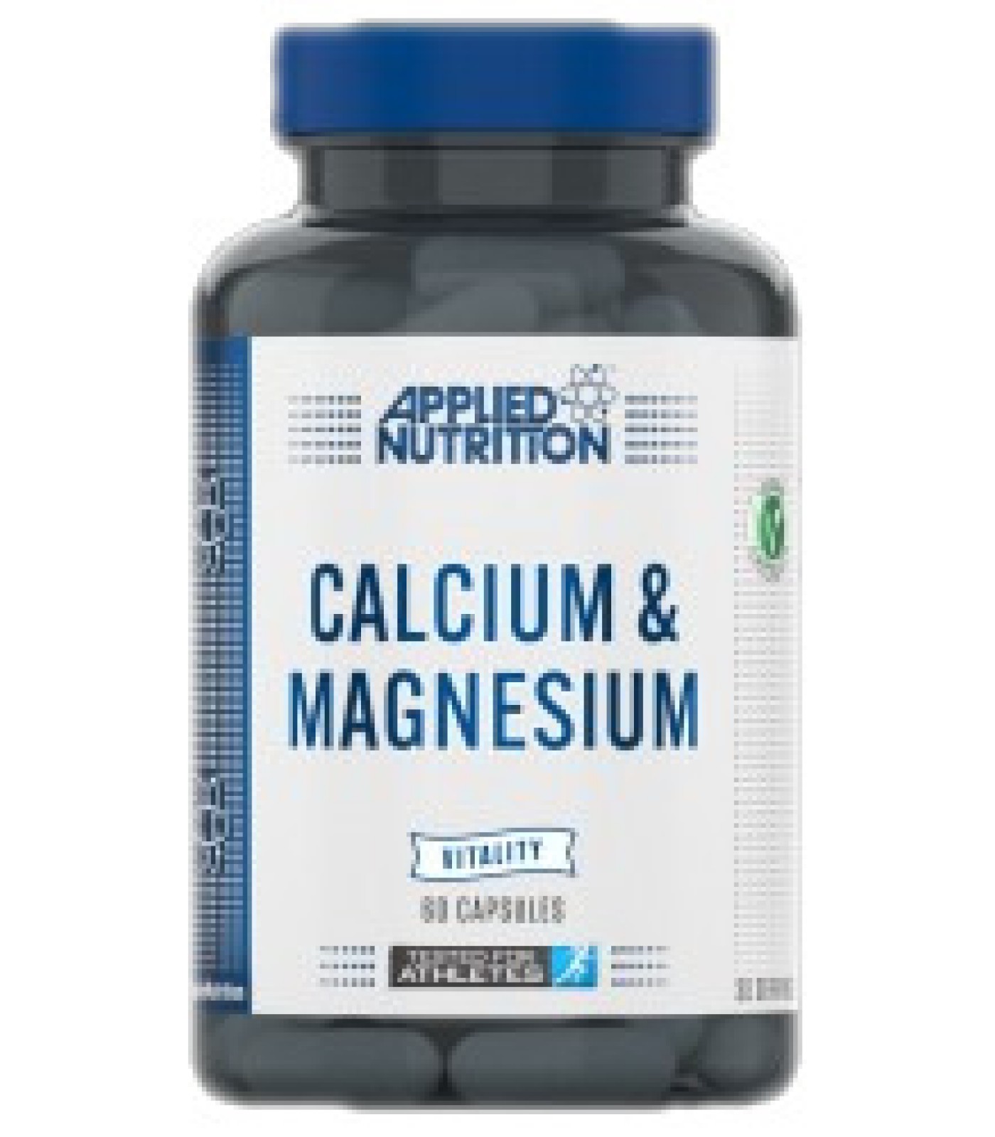 Applied Nutrition - Calcium & Magnesium Vitality / 60 капсули, 30 дози